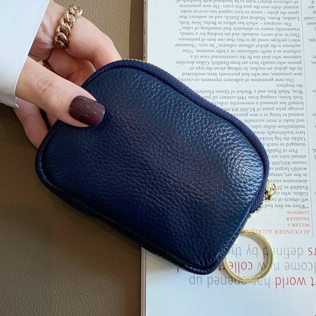 Dámská stylová funkční peněženka - modrý