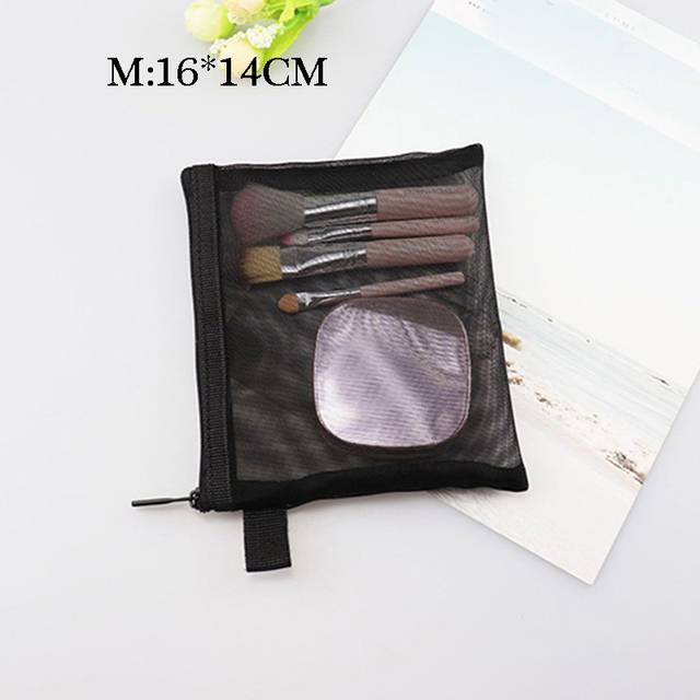 Průhledná cestovní kosmetická taška - M-200004889
