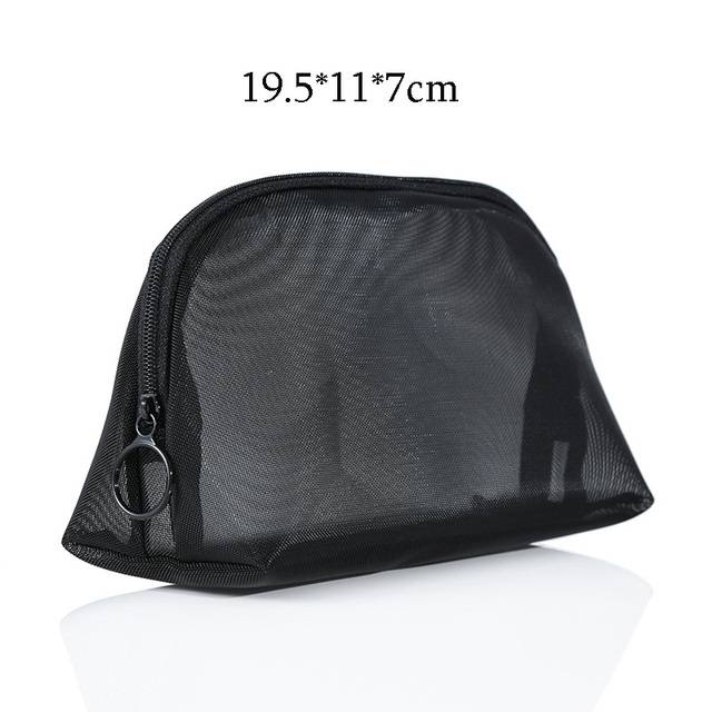 Cestovní kosmetická taška s průhledným designem - 6
