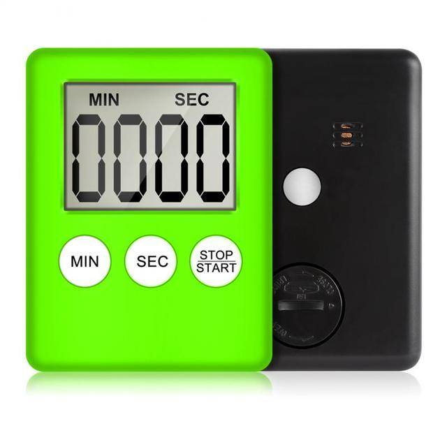 Magnetická minutka do kuchyně | kuchyňský časovač - Zelená