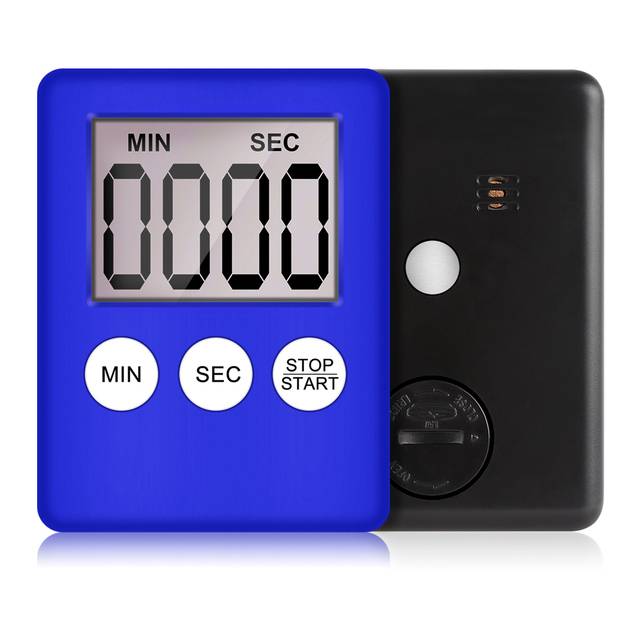 Magnetická minutka do kuchyně | kuchyňský časovač - Modrá