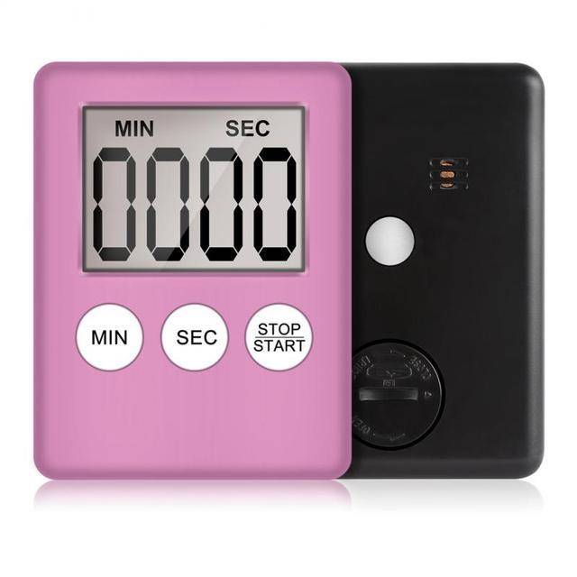 Magnetická minutka do kuchyně | kuchyňský časovač - Růžová