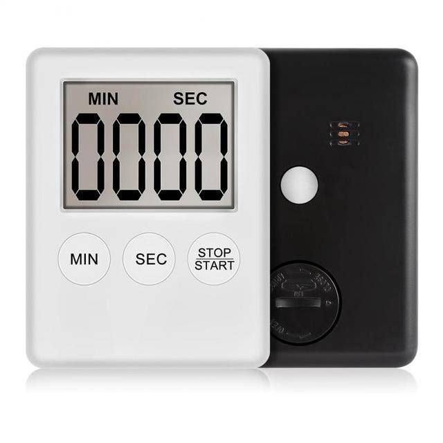 Magnetická minutka do kuchyně | kuchyňský časovač - Bílá