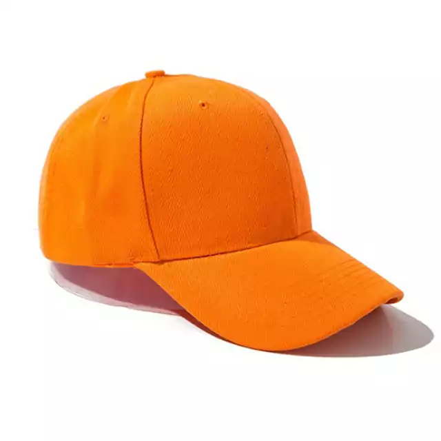 Pánská golfová stylová čepice - oranžový