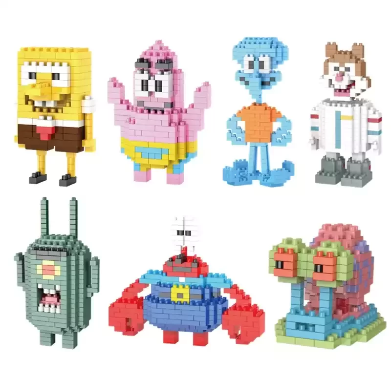 Stavebnice SpongeBob | Styl Lego