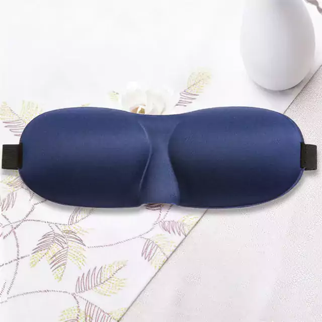 3D maska na spaní | škraboška na spaní - Tmavě modrá