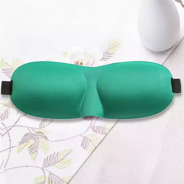 3D maska na spaní | škraboška na spaní - Zelená