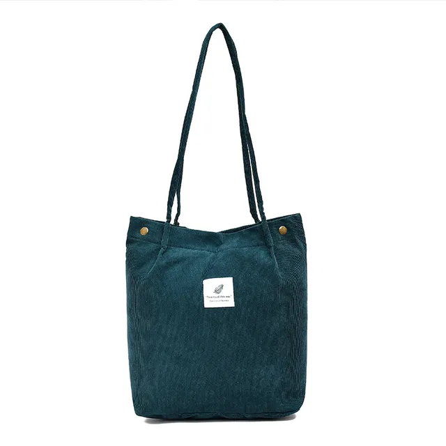 Prostorná nákupní taška - Zelená
