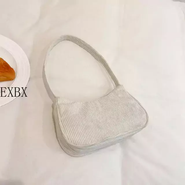 Módní vintage dámská kabelka - Bílý
