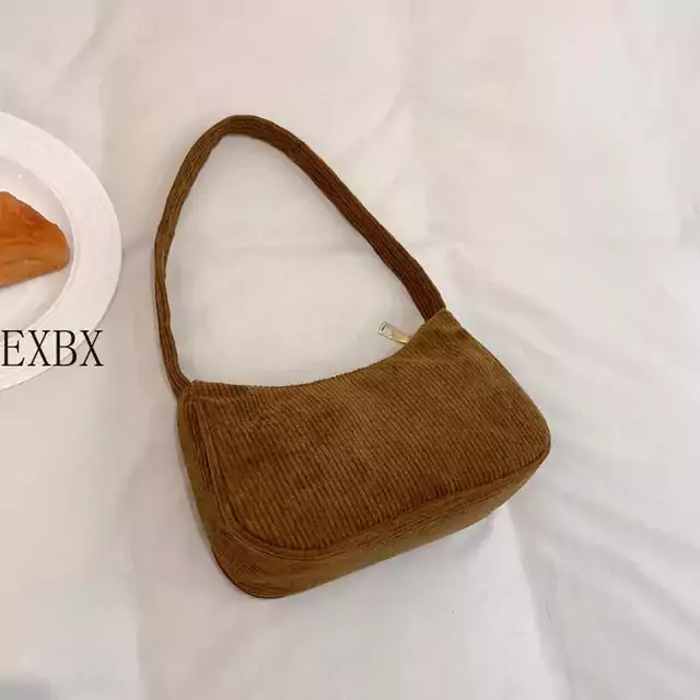 Módní vintage dámská kabelka - hnědý