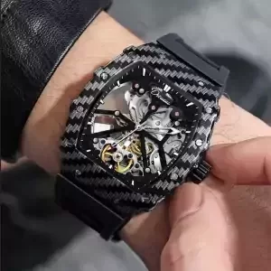 Luxusní průhledné pánské hodinky