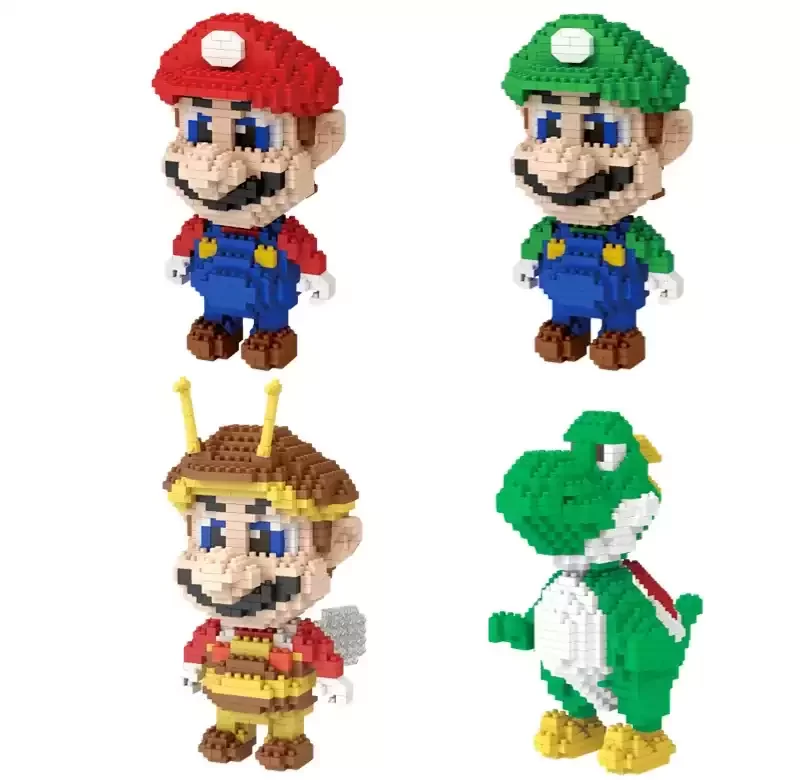 Stavebnice s motivem Mario a Luigi | Styl Lego