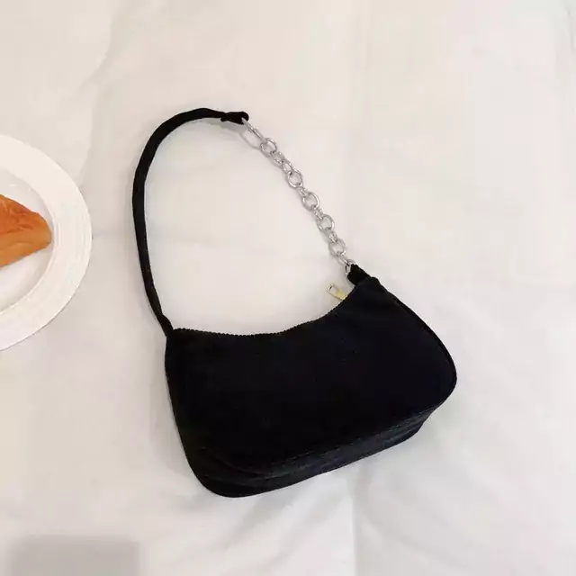Mini stylová kabelka - Černá