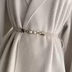 Elastický dámský pásek s perlami
