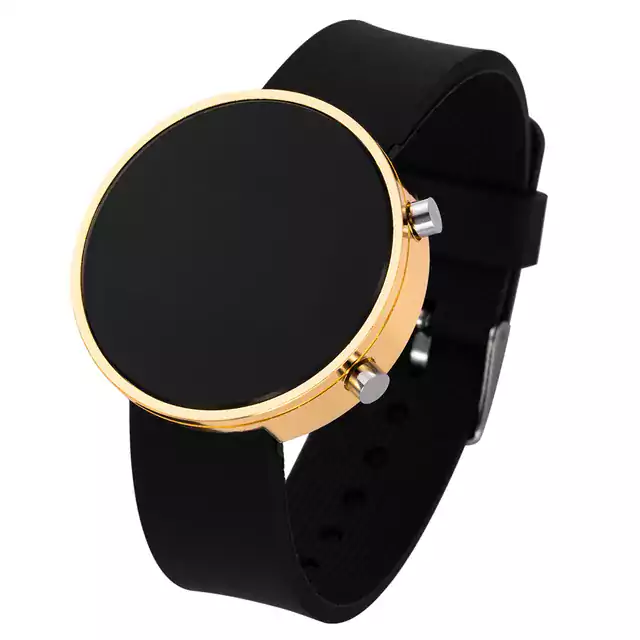 Módní sportovní vodotěsné hodinky - Černé zlato