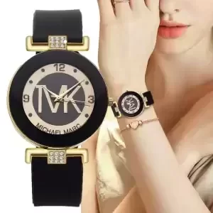 Módní dámské hodinky se silikonovým řemínkem