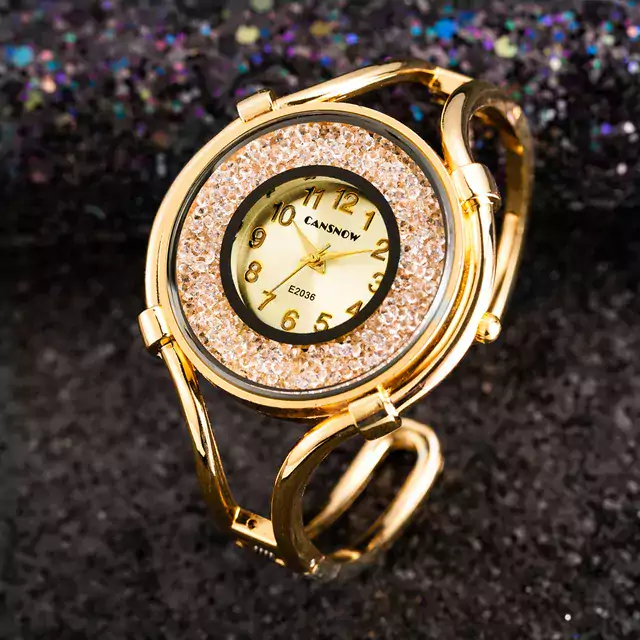 Luxusní dámské hodinky - Zlato Zlato