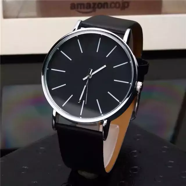Pánské elegantní hodinky - Černá