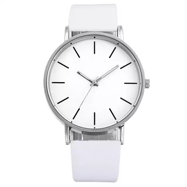 Pánské elegantní hodinky - Bílý