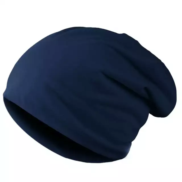 Barevná pánská čepice - modrý