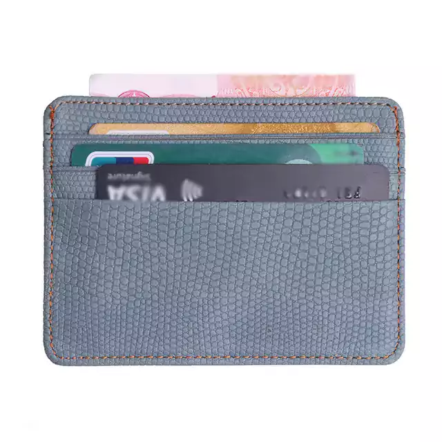 Tenká minimalistická peněženka na karty - B10