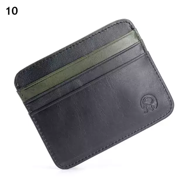 Tenká minimalistická peněženka na karty - 10