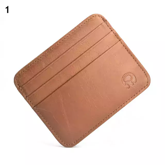 Tenká minimalistická peněženka na karty - 1