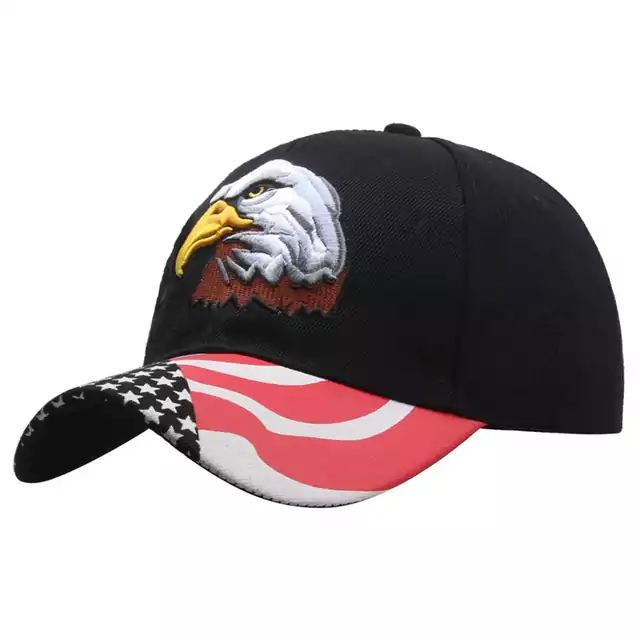 Sportovní čepice s americkou vlajkou - BK8
