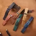 Kožený pásek na chytré hodinky