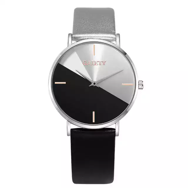 Elegantní dámské hodinky s řemínkem - Stříbrný