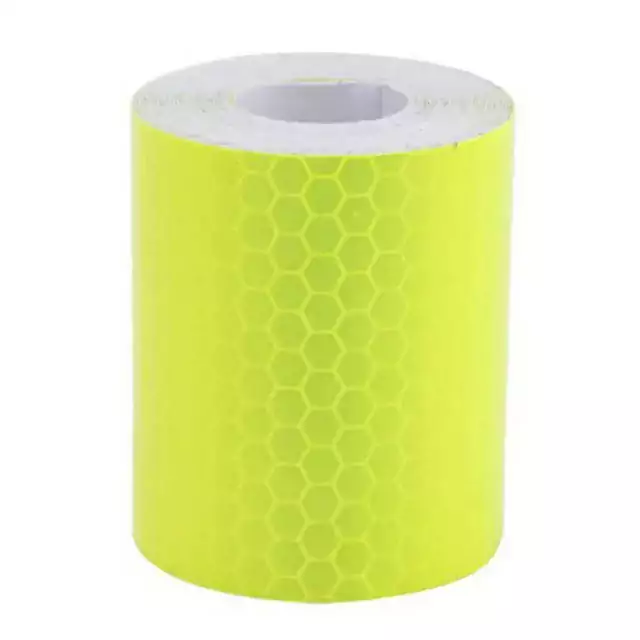 Reflexní páska samolepící - na oblečení, kolo atp., délka 5x 1m - žlutá