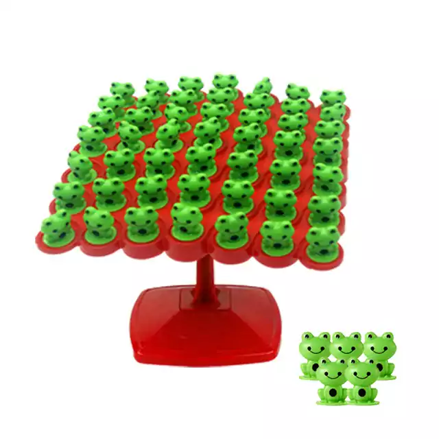 Zábavná Montessori stolní hra | Žabí strom - A