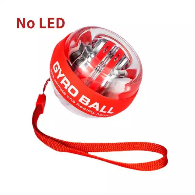 Wrist ball - posilovač zápěstí - Červená bez LED