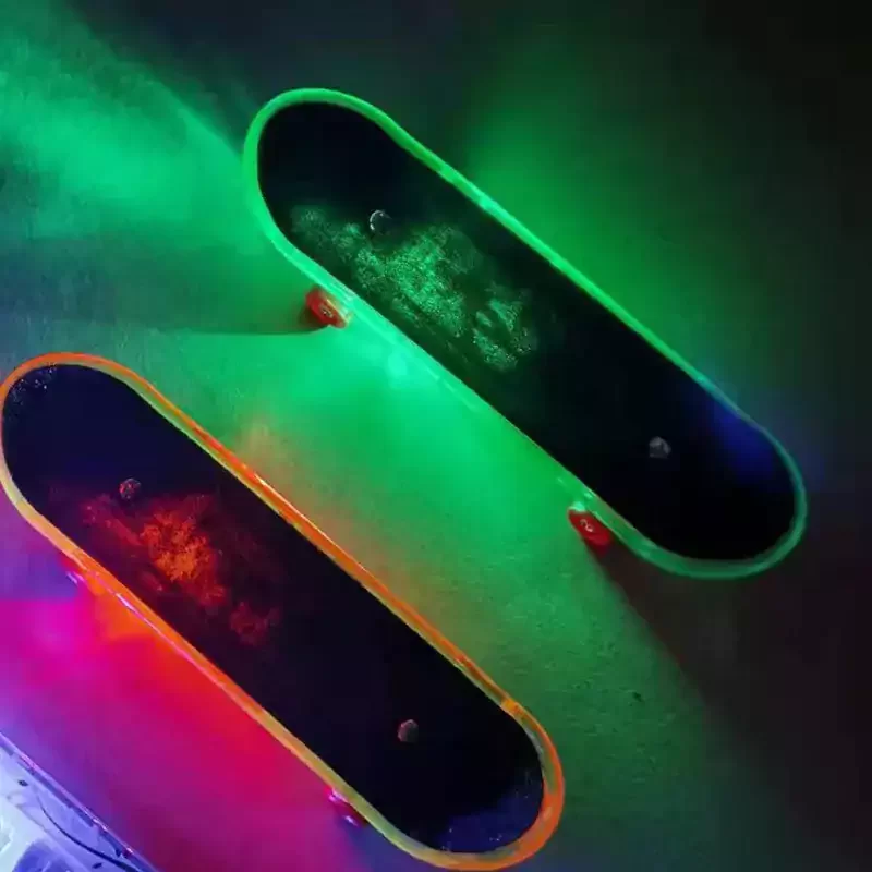 LED skateboard na prsty | náhodná barva