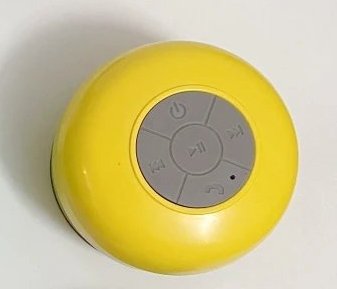 Přenosný reproduktor - mini reproduktor, propojení přes Bluetooth - Žlutá