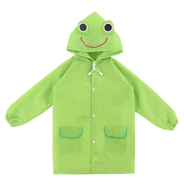 Dětská pláštěnka - pro děti 100-120 cm - Zelená