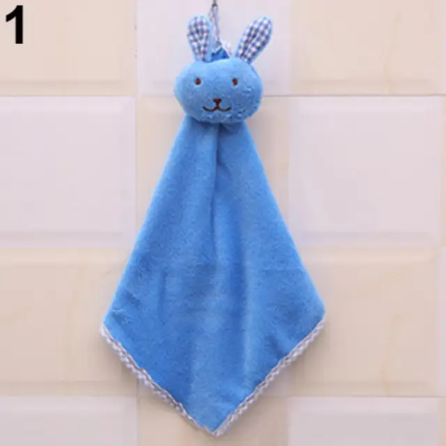 Malý ručník | dětský ručník, styl králík - Modrý