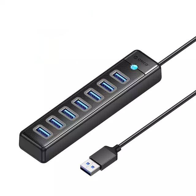 USB HUB | USB rozbočovač - Port USB A 7 100 cm
