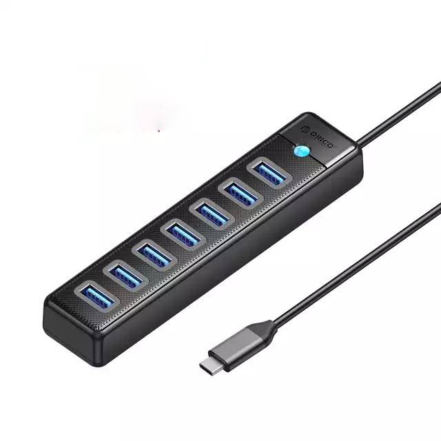 USB HUB | USB rozbočovač - Port USB C 7 100 cm