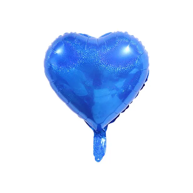 Balónek srdce | nafukovací balónek, 45 cm - Modrá-2