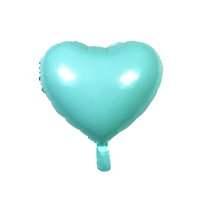 Balónek srdce | nafukovací balónek, 45 cm - Modrá-4