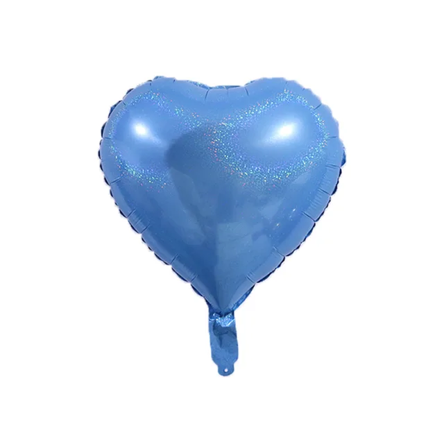 Balónek srdce | nafukovací balónek, 45 cm - Světle modrá-1