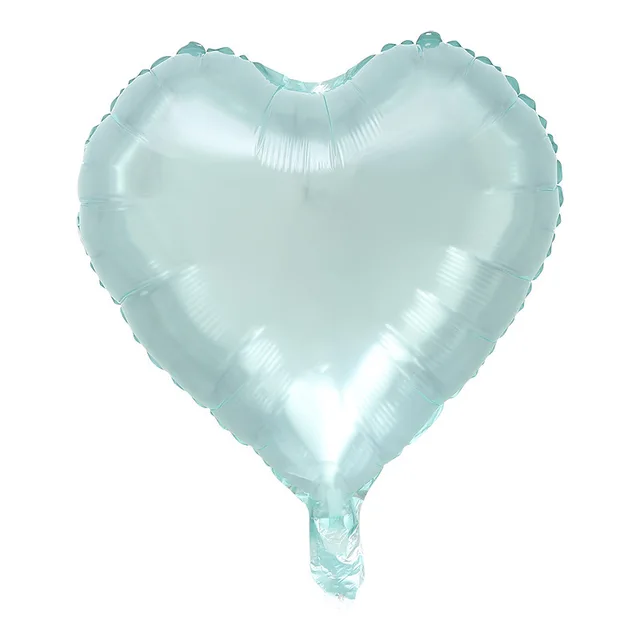 Balónek srdce | nafukovací balónek, 45 cm - Modrá-3