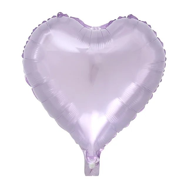 Balónek srdce | nafukovací balónek, 45 cm - Fialová-3