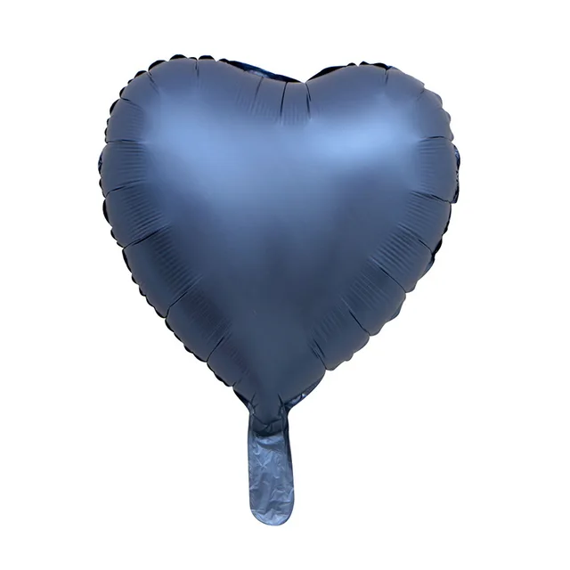 Balónek srdce | nafukovací balónek, 45 cm - modrá-1