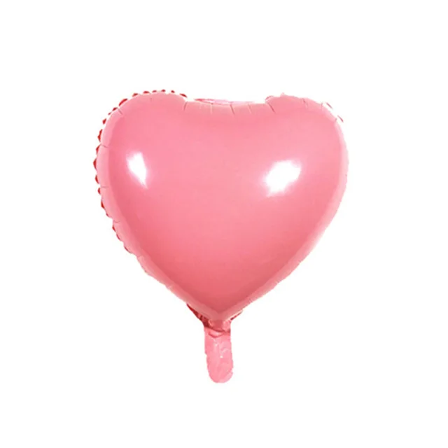 Balónek srdce | nafukovací balónek, 45 cm - Růžová-5