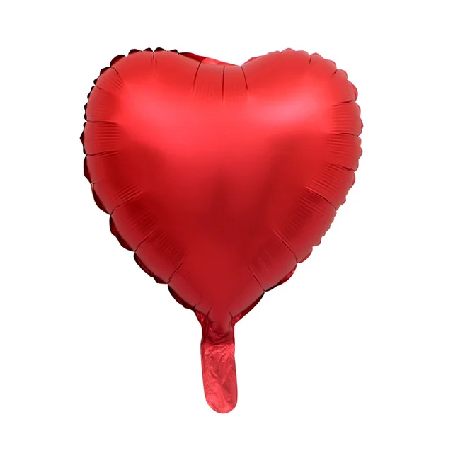 Balónek srdce | nafukovací balónek, 45 cm - Červená-1