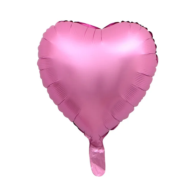 Balónek srdce | nafukovací balónek, 45 cm - Růžová-1