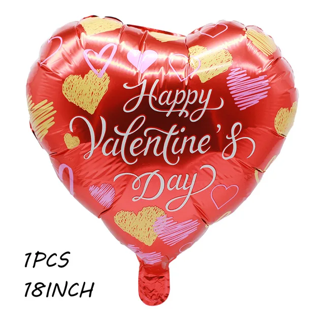 Trojitý balónek srdce | nafukovací balónek s nápisem - 1ks 18inch-175