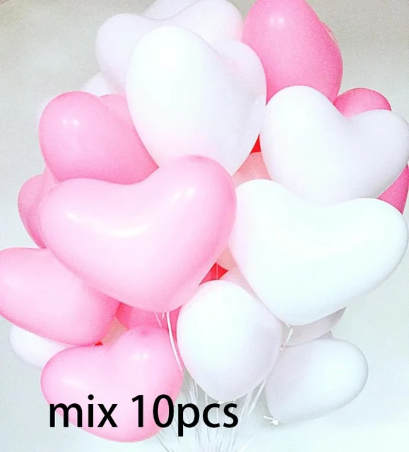 Trojitý balónek srdce | nafukovací balónek s nápisem - mix 10ks-201782807